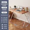 Mesa Dobrável Mesa de Computador Mesa de Estudo para Estudante em Casa Mesa de Escrita Simples para Escritório Madeira Elevatória Pequena Mesa de Cabeceira