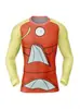 2025 Nueva Camiseta Estampada Digitalmente Impresa en 3D para Hombre Ajustada de Manga Corta Secado Rápido Top Deportivo para Fitness