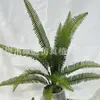 [13 Folhas Verde Boston] Decoração Persa Simulada Decoração Externa Flores Artificiais Flores Simuladas Decoração de Parede de Plantas Plantas