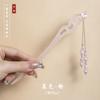 Estilo Antigo Hairpin Placa de Ácido Acético Simples Tassel Andar Diário Cabelo Han Roupas Acessórios Novo Estilo Chinês Roupas Antigas Mulheres Hairpin