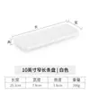Plato Largo de Melamina, Charola de Plástico Estrecha y Larga Comercial, Plato Plano, Plato para Presentación de Sushi, Plato para Barbacoa, Plato para Snacks