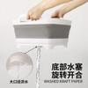 Lavabo plegable de plástico para dormitorio, hogar, cocina, estudiante, lavandería comprimida, portátil, de viaje, tamaño grande o pequeño.