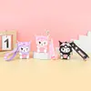 Llavero de Silicona de Bebé Llorando Billetera para Monedas Colgante de Bolso Mini Bolsa para Auriculares Pequeña Billetera Accesorios para Niños