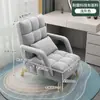 Sofá Preguiçoso Deitável Dormível Tatami Casa Varanda Dobrável Cadeira de Encosto Único Quarto Sofá de Lazer Tia