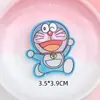 Lindo clip de pelo de acrílico con arena movediza de dibujos animados, material de anillo para el pelo, carcasa de teléfono móvil decorativa, pegamento de crema DIY, accesorios pequeños