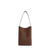 Bolso versátil para mujer para el uso diario, bolso tipo cubo para el hombro de gran capacidad, nuevo modelo de verano 2026, bolso de hombro texturizado, bolso de nicho
