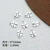 Colgante de aleación de zinc vintage de trébol de cuatro hojas colgante pequeño colección diy cadena de teléfono móvil pulsera collar accesorios al por mayor