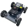 Exportar cortacésped remoto de 500 ruedas, cortacésped remoto elevable híbrido eléctrico y de gasolina