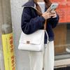 Versão Coreana 2026 Nova Tendência Bolsa Transversal com Alça Larga para Ombro Bolsa Sela Estudante de Grande Capacidade Versátil Retrô Bolsa Feminina Ins