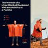 Impermeable de fábrica en stock Impermeable para exteriores con manta de película de poliéster forrada Poncho de emergencia Poncho de camping transfronterizo