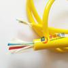 Cabo composto fotoelétrico flutuante de flutuabilidade zero cabo de fibra óptica de detecção subaquática de fibra óptica