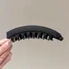 Presilha de Cabelo Banana Estampa de Leopardo Vintage, Presilha Vertical Estilosa para Mulheres, Rabo de Cavalo Alto, Adiciona Volume na Parte de Trás da Cabeça, Acessório de Cabelo, Presilha Torcida