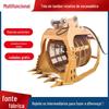 Fornecedor do Fabricante Peneira de Tambor para Escavadeira Gaiola Peneira Rotativa Hidráulica Multifuncional Balde Peneira para Limpeza de Rios