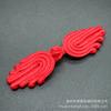 Hebilla de palma de 9 cm, hebilla decorativa para traje Tang, Hanfu, cheongsam, caja de regalo, ceremonia de boda, hebilla decorativa, hebilla para ropa infantil.