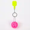 Chaveiros Esportivos Fitness Atacado, Pingentes de Chaveiro Fitness, Brindes para Eventos Esportivos, Chaveiros de Aço Inoxidável de Pickleball
