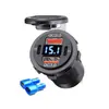 Cargador Rápido para Motocicleta Multi-Puerto Qc3.0 Pd Qualcomm con Interruptor Modificado Cargador de Coche Camión Modificación USB