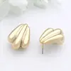 Pendientes de Temperamento de Moda Retro Ins Simples Transfronterizos Europeos y Americanos Personalidad Nicho Diseño Único Forma Irregular Pendientes para Mujer