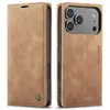Funda para Teléfono Plegable Apple 17Pro Funda de Cuero con Ranura para Tarjeta Iphone16 Funda Protectora con Sensación de Piel Samsung S25Fe