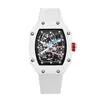 Reloj de Pulsera Ultra Delgado en Forma de Barril de Venta Caliente Transfronteriza Correa de Silicona Nuevo Reloj de Hombre de Moda Reloj de Cuarzo Relojes para Hombre Al por Mayor