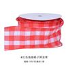 2025 Novo Cross-border Hot Plaid Copy Belt Embalagem de presente Decoração para casa Fita Fio Borda Cópia