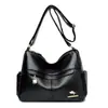 2026 Nuevo Bolso para Madre de Mediana Edad Bolso de Mujer Moderno Bolso de Mano de Cuero Suave Bolso de Hombro Gran Capacidad Ligero Bolso Cruzado