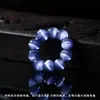 Contas pequenas redondas de ágata de cristal natural com anéis de corrida, acessórios de joias DIY feitos à mão, materiais para pulseira de 4 mm, atacado de pingentes