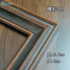 Pintura a óleo moldura externa quebra-cabeça ponto cruz pintura de diamante moldura com placa de suporte vidro vestido de noiva foto frame Tangka personalizável