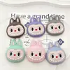 Goma Blanda de PVC Monstruo Grande con Agujeros Accesorios DIY, Llavero para Zapatos Crocs, Funda de Teléfono, Imán para Nevera, Materiales Decorativos