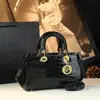 2025 Nueva Bolso de Moda y de Gama Alta Lujo Patrón de Cocodrilo Bolso Princesa Diana Bolso de Mano Cruzado Bolso de Mujer de Cuero Genuino