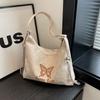 Bolsa de grande capacidade 2024 nova moda mochila com corrente bolsa de ombro feminina mochila de viagem retrô casual