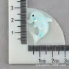 Accesorios de Material de Delfín Funda para Teléfono Móvil Zapatos con Agujero DIY Parche Marino Accesorios de Resina Cabezal de Pegamento Crema Accesorios para el Cabello