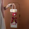 Pequeño Ramo de Girasoles para el Día del Maestro, Flores de Ganchillo de Hilo, Abejita, Flor de Bolígrafo Rojo, Regalos para Maestros de Escuela Primaria y Jardín de Infancia
