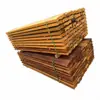 Pasamanos de madera maciza con diseño de celosía de piña, pasamanos de barandilla de madera anticorrosiva para exteriores, pasamanos de madera para pasillos de jardín hechos a medida