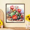 Nova venda quente da Amazon 5D pintura diamante planta cacto redondo diamante completo diamante faça você mesmo sala de estar quarto pintura decorativa fábrica