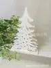 Adornos de Iluminación LED de Contrachapado para Navidad Artesanías de Iluminación LED Navideñas de Madera Forma de Ángel Iluminación