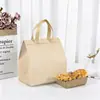 Bolsas de Tela No Tejida Laminada, Bolsas Térmicas Personalizadas para Llevar con Impresión de Logo, Bolsas de Empaque para Catering para Llevar, Bolsas de Empaque para Pasteles con Papel de Aluminio