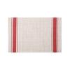 Mantel individual de PVC Teslin impermeable a rayas europeas, tapete antideslizante tejido, tapete aislante térmico, tapete para cuenco, venta al por mayor