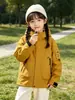 Jaqueta de Esqui Infantil Inverno Roupa Pai-Filho Meninas Meninos Roupas de Fora Alunos do Ensino Fundamental Esportes ao Ar Livre Roupa Casual Roupas para Crianças Grandes