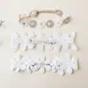 Acessórios de Cabelo Infantis Explosivos Laço de Bebê Bordado Elástico de Cabelo Super Fada Cabeça de Princesa Foto de Aniversário de Bebê