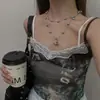 Colar de Pérolas Multicamadas Transfronteiriço Feminino Estilo Punk de Nicho Corrente para Clavícula Acessórios de Colar Versáteis Moda Europeia e Americana