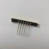 Tubo Digital de Reloj de 4 Dígitos de 0.28 Pulgadas, Doble Fila de 12 Pines Positivo Común Pantalla Digital de Luz Azul, Digital enchufable de Pin Extendido