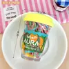 Nuevas ligas para el cabello desechables de colores para niños, pequeñas y versátiles para niñas, cuerdas para el cabello de alta elasticidad