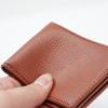 Funda de cuero suave para licencia de conducir, billetera para licencia de conducir, paquete de tarjeta de identificación de vehículo motorizado, varias tarjetas dos en uno