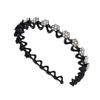 Nueva Diadema de Flor con Pedrería Diadema de Flor de Diamante para Mujer Adorno de Cabeza de Flor de Pedrería de Color Pinza para el Cabello para Lavarse la Cara Maquillaje