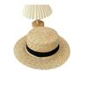 Chapéu de Praia de Férias à Beira-Mar Novo para Primavera e Verão Protetor Solar Estilo Perfumado Vermelho Fashion Socialite Topo Plano Aba Plana Chapéu de Sol Tendência