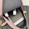 Nueva Mochila Escolar de Moda de Marca Trendy Mochila Casual Japonesa Combinable para Viajes Mochila de Gran Capacidad para Mujeres y Estudiantes de Secundaria