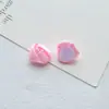 Flor de Tela de Capullo de Rosa de Cinta Plegada a Mano Flor de Tela para Manualidades Pasador Aro para el Cabello Cuerda para el Cabello Accesorios Accesorios Caseros para el Cabello Material para Tocado