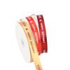 Cinta de Embalaje, Cinta de Satén Personalizada, Cinta de Poliéster, Cinta de Algodón, Cinta Acanalada, Regalo Floral Ropa, Impresión Hot Stamping de Logo