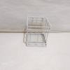 Estilo INS Nórdico Simple Estuche de Metal Hierro para Lápices de Estudiante Almacenamiento de Lápices de Cejas Cubo de Almacenamiento de Cosméticos para el Hogar