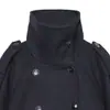 Ropa Nueva de Mujer de Primavera 2026 AliExpress Transfronteriza Chaqueta de Doble Botonadura con Cuello Alto de Moda con Temperamento 1367085